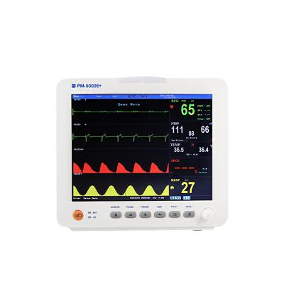 중국 12.1 인치 값싼 심장 모니터 환자 ECG 모니터 ICU 의료 장비 판매용