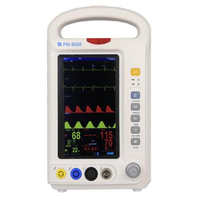 China ICU-Multiparameter Geduldige Monitor 7 Duim 1.5KG voor ECG NIBP RESP Te koop