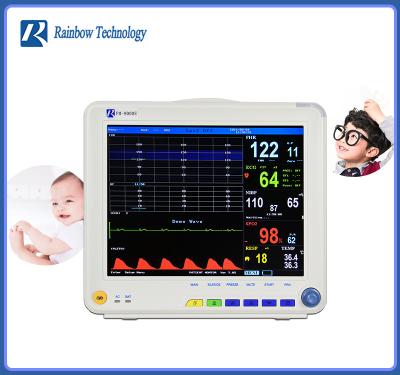 Chine multiparamètre du moniteur 220V patient moniteur foetal maternel portatif de 12,1 pouces à vendre