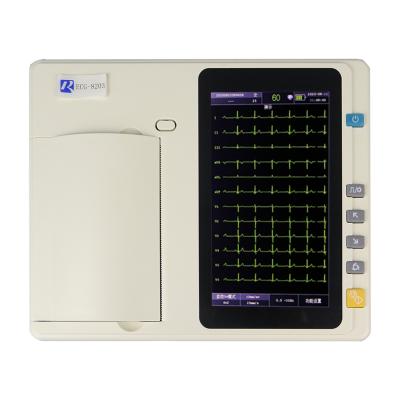 China La máquina auto del hogar ECG del análisis para el hospital 7 avanza lentamente TFT LCD colorido en venta