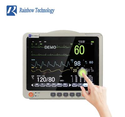 China 6 Parameter Touch Screen Patient Monitor for sale