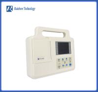 China Small 3.5 inch wide screen Digital  Medical ECG Machine single channel automatic measurement for sale