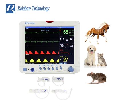 Cina Parametri a 12,1 pollici veterinari Vital Signs Monitor veterinario dei dispositivi di sorveglianza SpO2 6 in vendita