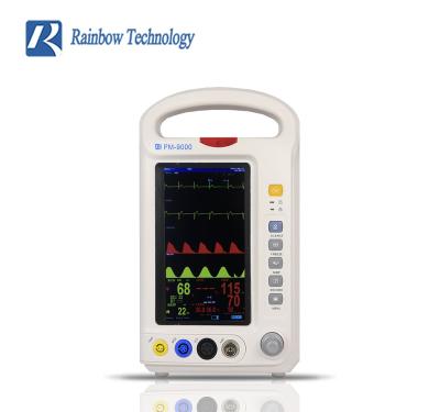 中国 7inch Portable Vital Monitoring Device Lightweight OEM Patient Monitoring System 販売のため