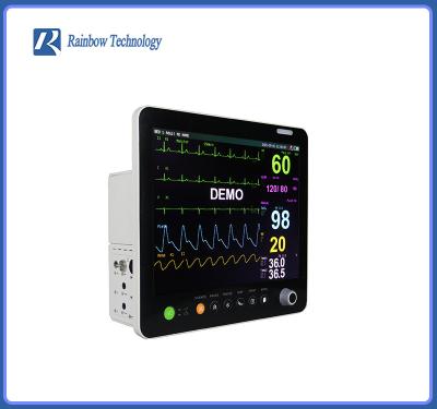 China Um multi parâmetro Vital Signs Monitor de 15 polegadas à venda