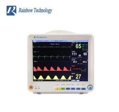 China Medical Equipment ICU Vital Signs Wire and Wireless Network Patient Monitor for Hospital Operation Room for sale