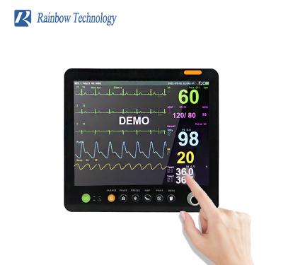 China Multi monitor do assistência ao paciente de Vital Signs Monitor Touch Screen do parâmetro 100VAC-240VAC à venda