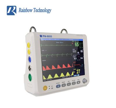 China Van de de Multiparameter Geduldige Monitor van de het ziekenhuis Medische Ziekenwagen Pathologische Analyse 8In Te koop