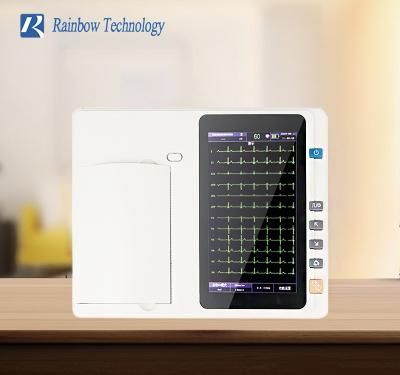 China 6 Channel Electrocardiograph System Six Channel ECG Device ECG-8206 à venda