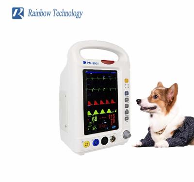 China Equipamento de monitoração veterinário Multifunction portátil com exposição do LCD de uma cor de 7 polegadas à venda