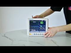 6 Parameter Patient Monitor 210X100X210Mm 2.5Kg With Internal / External Data Storage