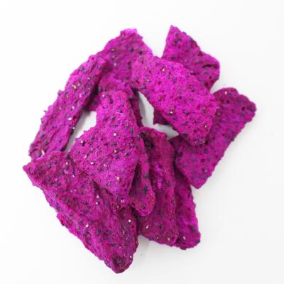 China Wholesale High Quality Dried Freeze Dried Fruit Snacks Pitaya / Organic Dragon Fruit Dry for sale