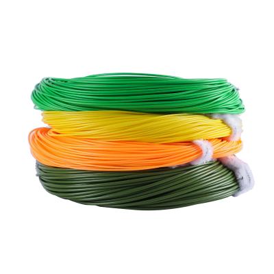 China High Tensile Line Justron WF5/WF6/WF7 200FT Weight Fly Forward Floating Nylon Fishing Fly Line for sale