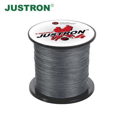 China Justron 500m Float Marker 4 Strand PE Braided Fishing Line Multicolor Wholesale For Sea And Saltwater for sale