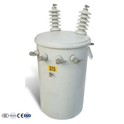 中国 アルミ/銅の巻き込み材料 14.4 kv100 kVA 低損失単相電源トランスフォーマー 販売のため