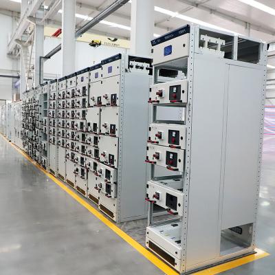 China 50/60Hz Frequency Customized Power Distribution Cabinet GCS GCK Drawer Inlet Cabinet for sale