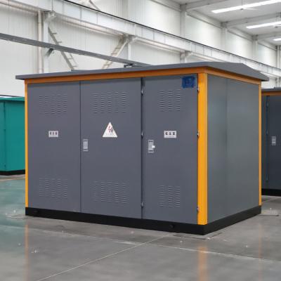 中国 外用MV金属製電圧変圧器 1250KVA 15/0.4KV 1200 ボックスサブステーション 販売のため