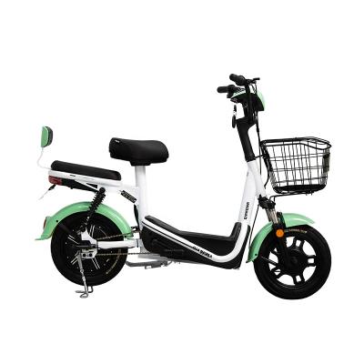 China Manpower 48V electric bicycles luxury electric dual use lithium-ion battery 2 seat electric moped bike for sale for sale