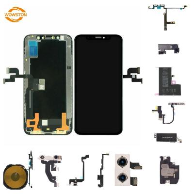 China Mobile Phones Repair Parts Charging Left Pins For iPhone XS Front Glass Replacement Original All Parts For iPhone XS for sale