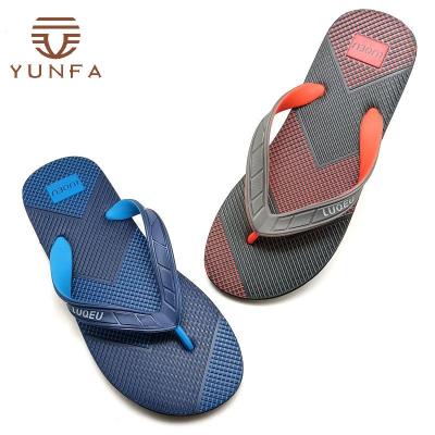 China Wholesale New Designer Fashion Trend Custom Flip Flops Summer Beach Man Shoes Flat Men's Thongs Slide Slippers Sandals For Male for sale