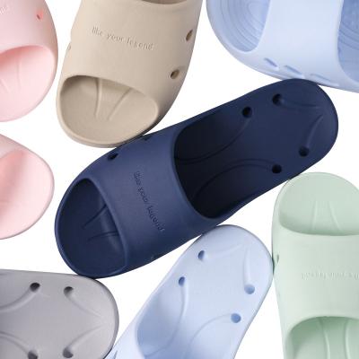 China Factory Direct Sales Indoor Room CUSHIONING Slips Home Women Eva Foam Slippers For Men Unisex Room Sandal Shoes for sale