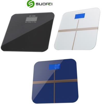 China WITH ABS 6mm COVER Body 180Kg 396lb Electronic Digital Scale Peep Factory Direct Wholesale Plastic High Quality Tempered Glass for sale