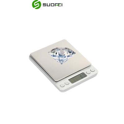 China WITH LID Mini Pocket Medicinal Weight Milligram Scale High Electronic Digital Portable Jewelry Scale for sale