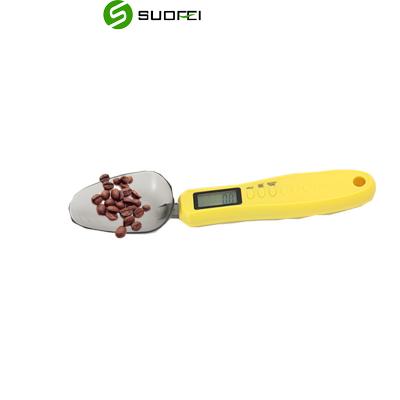 China Weight Measuring 0.1g Food Salt Check Weight Spoon Digital High Volume Measuring Scale Large LCD and High Accuracy Excellent Load Cell Kitchen for sale