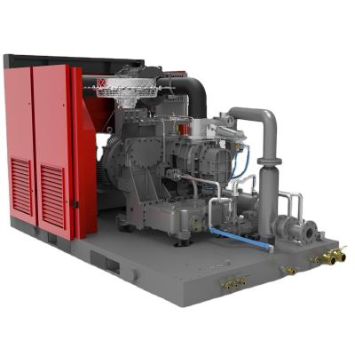 China 30hp 22kw oil free screw water injection vsd compressor free of lubricating oil for sale