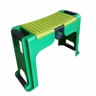 China Portable 3 in 1 Multifunctional Plastic Garden Kneeler and Seat with Tools box Storage Compartments for sale