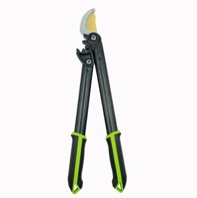 China Anti-Slip Grip Labor-saving gear branch scissors gardening branch loppers Pruning shears Gear-Action Loppers with Nylon Handles for sale