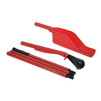 China Sustainable Extendable Gutter Care Cleaning Tool Leaf Moss Grabber & Scoop Gutter cleaning ket for sale