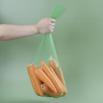 China Wholesale Net Market Net Bag Tubular Food Vegetable Eco Pe Mesh Bag for sale