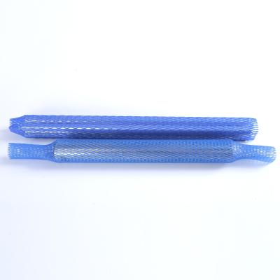 China Material Object Plastic Protective Net Mesh Sleeve For Steel Tube for sale