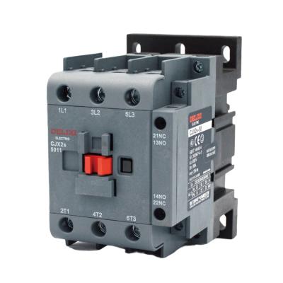 China Delixi Electrical Materials CJX2S 380v 50A High Quality Electrical Contactors With Good Price CJ2S for sale