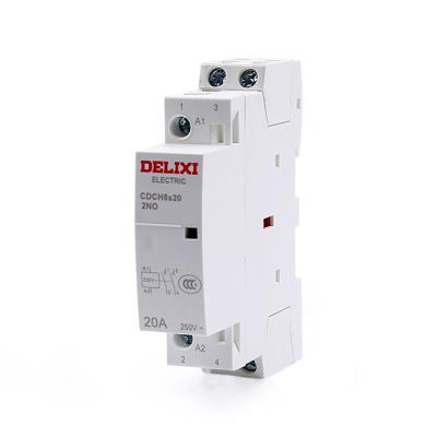 China China Factory Sale Delixi CDCH8S 230v AC Household Contactor AC 50a Electric Price CDCH8S for sale