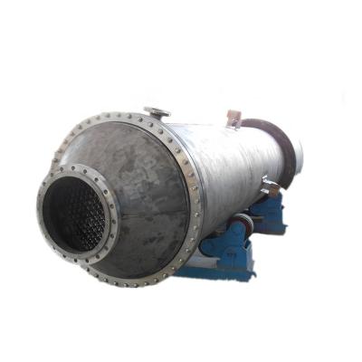 China Manufacture Baoji Tianbang Coaxial Heat Exchanger Corrosion Resistant Grade 2 Pure Titanium For Producing Sodium Hypochlorite for sale