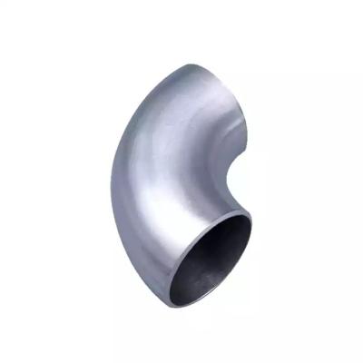 China Source Manufacturer Medical Pickling Polished 90 Degreestitanium Elbow Pipe Fittings for sale