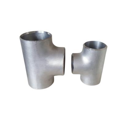 China Pipe Lines Connect ASME B16.9 OD325x6mm Titanium Weld Tee Price for sale