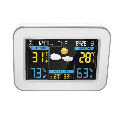 China eco-friendly digital outdoor wifi APP monitoring weather monitoring station for sale