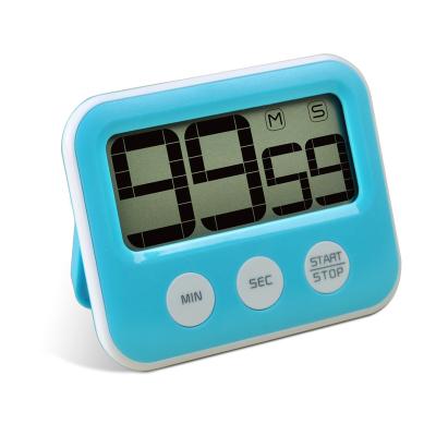 China Durable ABS Material LCD Kitchen Timer Magnetic Digital Clock For Promotion for sale