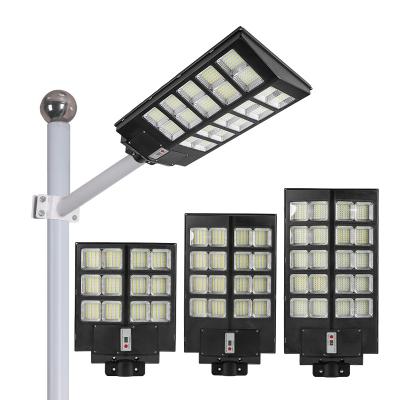 China ABS Ip66 300w 400w 500w high quality ROAD waterproof outdoor all in one led solar street light integrated with outdoor for sale