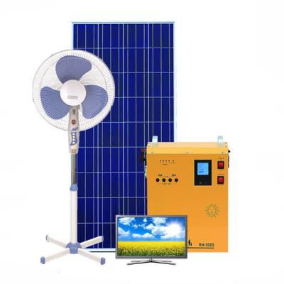 China Mini Portable Home Full -grid Solar Power Equipment Led Light Up Solar System Use For Home 300W 500W 1KW 2KW 3KW for sale