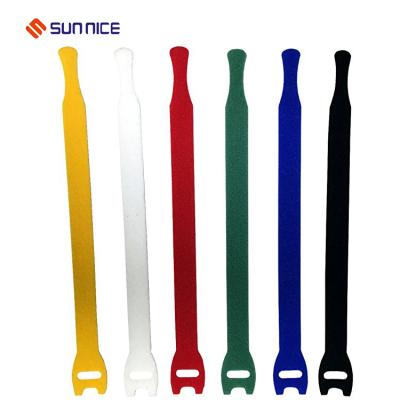 China High Temperature Resistant+ Antistatic+Eco-Friendly+Waterproof Specialize Nylon Hook Loop Cable Tie Strap for sale