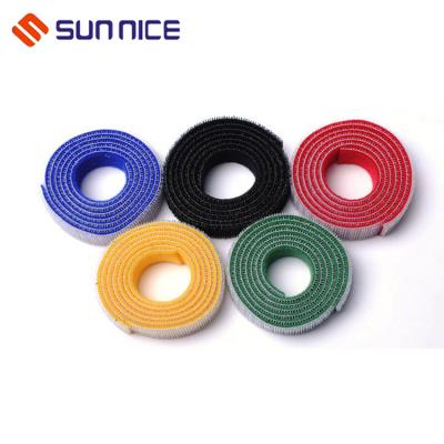 China Customized Colored Double Sided Hook And Loop Viable for sale