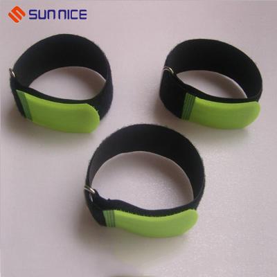 China Sustainable Adjustable Self Grabbing Hook Loop Buckle Strap for sale