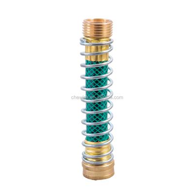 China Brass Metal Garden Anti-kink Hose Protector Connector for sale