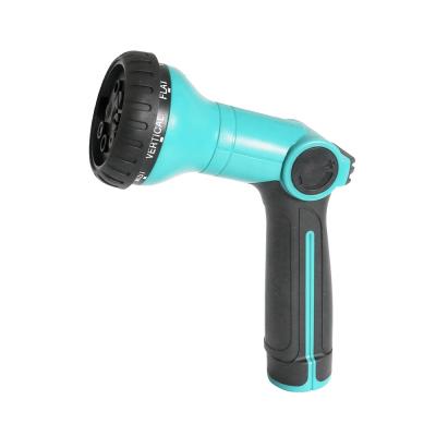 China Variable Flow Controls Enter Inch Plastic 8-Pattern Level Control Spout Nozzle for sale