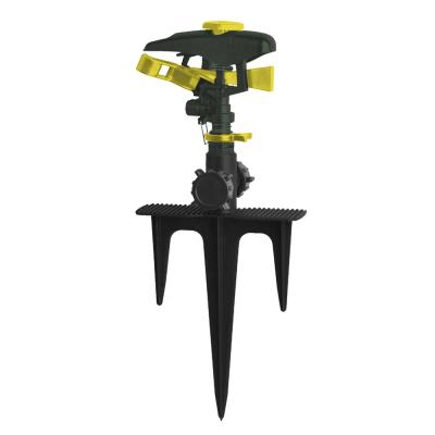 China Plastic Garden Impact Sprinkler Head With Polymer Step Spike P10173 for sale