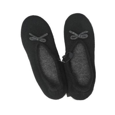 China 100%cashmere Slippers Flat Soft Custom Chinese Shoes Women Design for sale